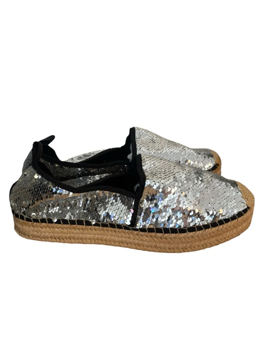 Zara Sequin Espadrilles